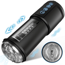 Charger l'image dans la galerie, PIONNIER 3 en 1 Masturbateur Cup 10 vibrations 5 suctions 5 va-et-vient