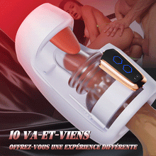 Charger l&#39;image dans la galerie, Mr.Blowjob - 10 Tapping Thrusting Male Training Stimulator