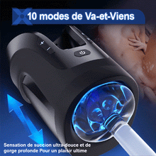 Charger l&#39;image dans la galerie, Leten- Thunder masturbateur masculin automatique vibrant Blowjob Stroker