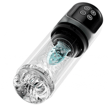 Charger l&#39;image dans la galerie, 7 Suceur SPA double température Agrandisseur d&#39;os 7 Massage rotatif à 360° Masturbateur