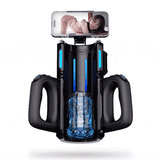 LETEN 10 Masturbateur à moteur à grande vitesse avec support pour téléphone