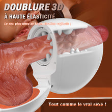 Charger l&#39;image dans la galerie, Explorateur-Innovative Pleasure Masturbateur électrique à double entrée Massage des testicul
