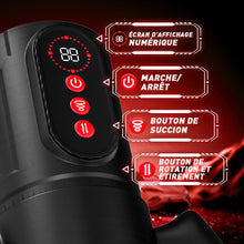 Charger l&#39;image dans la galerie, Terminator - Sexe oral x vaginal ! 9 rotations télescopiques+9 succions Masturbateur masculi