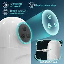 Charger l&#39;image dans la galerie, Skyline - 10 Succion 10 Vibration Masturbateur masculin