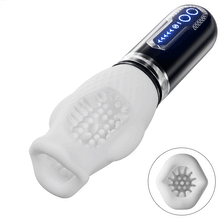 Charger l&#39;image dans la galerie, Tornado 3.0 - Masturbateur à double moteur sexe oral 7 vibrations 5 rétractions 5 rotatio