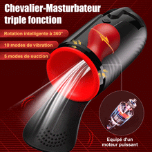 Charger l&#39;image dans la galerie, 10 Vibration 5 Succion orale 3 Torsion Entraînement + Masturbation du gland
