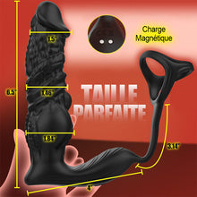 Charger l&#39;image dans la galerie, Masseur de prostate 6 en 1 à poussée rapide avec télécommande et application