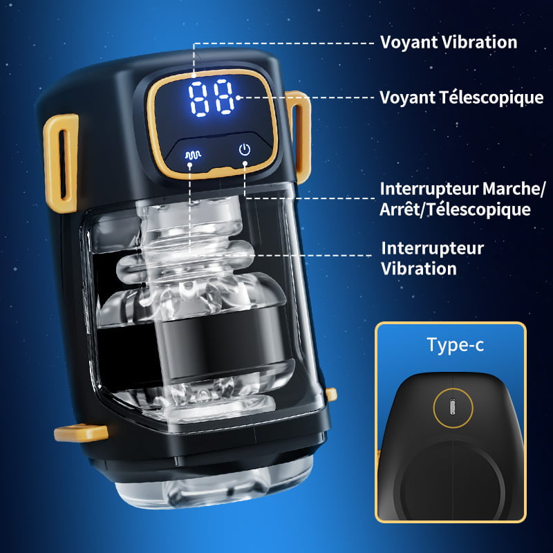 ThrustMate Pro – Masturbatore con 300 spinte/min