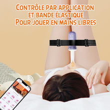Charger l&#39;image dans la galerie, Machine sexuelle à coups et chauffage contrôlée par application pour stimulation du point G ou anale avec sangles pour j