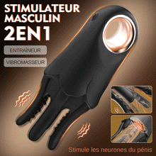 Charger l'image dans la galerie, EnduroOcto – Vibromasseur pénien avec 7 modes de vibration, masturbateur et appareil d’entraînement pour hommes