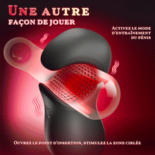 Charger l'image dans la galerie, Envoûtement - 9 Vibrations 4 Aspirations Suction par Clampsement Simulateur Oral pour Hommes