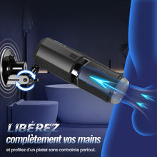 Charger l'image dans la galerie, GripMax – Masturbateur mains libres pour hommes avec support à ventouse