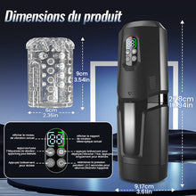 Charger l'image dans la galerie, GripMax – Masturbateur mains libres pour hommes avec support à ventouse