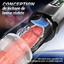Charger l'image dans la galerie, GripMax – Masturbateur mains libres pour hommes avec support à ventouse