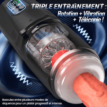 Charger l'image dans la galerie, GripMax – Masturbateur mains libres pour hommes avec support à ventouse