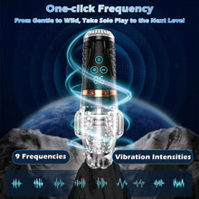 Charger l'image dans la galerie, Automatic Masturbator Penis Trainer Vibrator Stroker with 10 Powerful Vibrating Modes