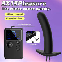 Charger l'image dans la galerie, Electro Shock Anal Vibrator Butt Plug Prostate Massage with 9 Modes &amp; 19 Intensities