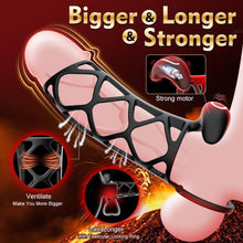 Charger l'image dans la galerie, Anneau pénien, manchon de coq, prolongateur de vibrateur de pénis