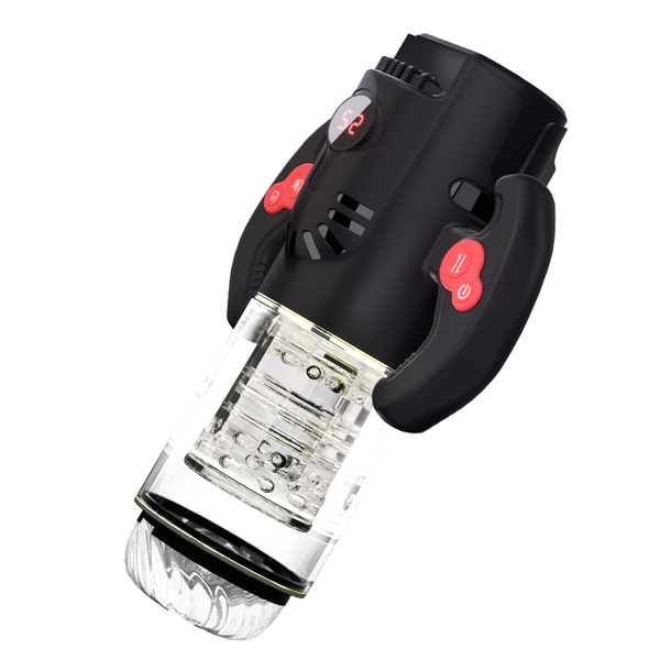 VortexZ - Masturbateur mâle à succion avancé avec innovation en matière de rotation et de poussée