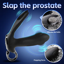 Charger l&#39;image dans la galerie, Masseur de prostate avec fonction de vibration et de tapotement