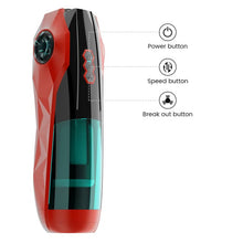 Charger l&#39;image dans la galerie, Red Racer - Masturbateur à 10 poussées rotatives