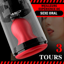 Charger l&#39;image dans la galerie, Cyclone Thruster Vibrateurs péniens avec vibration rotative et fonction d&#39;aspirationd&#39;aspiration