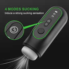 Charger l'image dans la galerie, Blowjobsex Machine Automatic Heating Masturbator Stroker with 4 Sucking &amp; 15 Thrusting &amp; 6 Vibrating