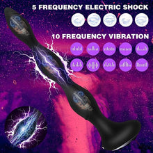 Charger l'image dans la galerie, E-Stim BDSM Butt Plug Anal Toys with 10 Vibration Modes &amp; 5 Electric Modes