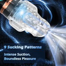 Charger l'image dans la galerie, Automatic Masturbator Penis Trainer Vibrator Stroker with 10 Powerful Vibrating Modes