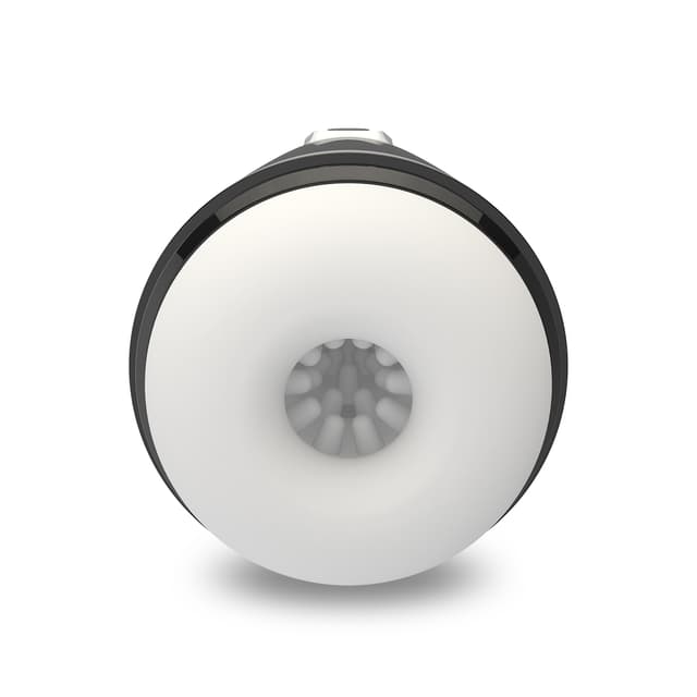 White Vibe - Masturbateur masculin extensible et étanche à vibrations automatiques à 7 modes