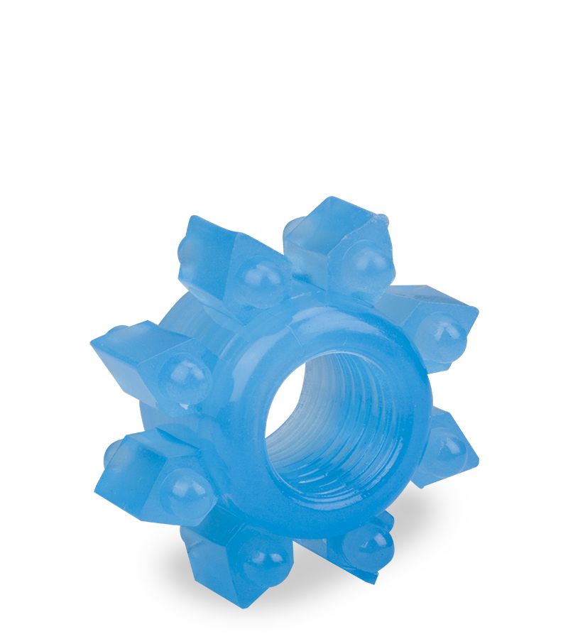 4 anneaux cockring phosphorescents Lumino