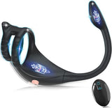 Sex Toys Plug Anal 3 EN 1 Anals Vibromasseurs Masseurs Télécommande à Anneau de Prostate Vibrant, gode Vibrateur Vîbrant 9 modes Plug Sex Toy, Cockringe Homme Sextoy Vibromasseur vibrant Pour Couple
