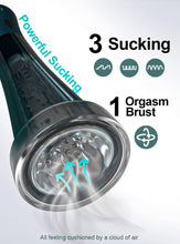 Charger l&#39;image dans la galerie, Electric 2 IN 1 Penis Vacuum Pump 3 Modes Suction Training Masturbator