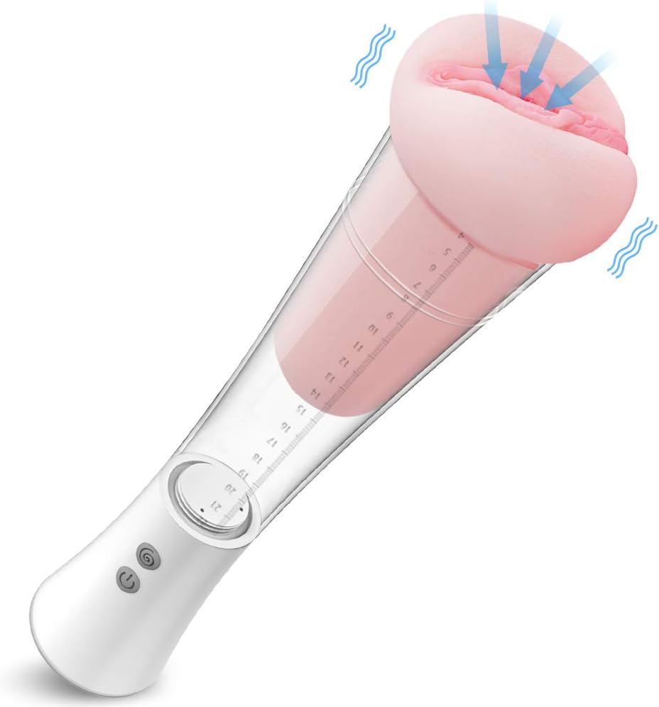 Appareil de Massage pour Hommes,Māştừrbateừr Aircraft Homme Électrique M-asturbateur Piston De Charge Réel Peau Feel Automatique À Piston Télescopique Modes Sucer USB Rechargeable șěxtøýs