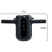 Charger l&#39;image dans la galerie, Masturbateur automatique pour hommes avec deux poignées et des vibrations de stretch avec 9 fréquences