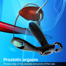 Charger l&#39;image dans la galerie, Masseur de prostate avec fonction de vibration et de tapotement