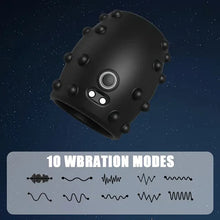 Charger l'image dans la galerie, Electric Penis Trainer Vibrator Sleeve Enlarger Cock Ring with 10 Vibration Modes