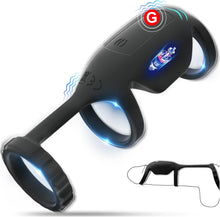 Charger l&#39;image dans la galerie, Anneau pénien vibrant, anneaux péniens - Jouet sexuel pour couples - Taille réglable - Jouet sexuel - Modes de vibration pour anneau pénien de longue durée - Jouet sexuel pour les hommes