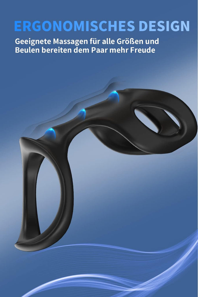 Anneaux de Pénis pour Homme Couples, Anneau Pénien Homme en Silicone, Silicone Anneaux Péniens Jouets Sexuels Pour Améliorer les Performances Sexuelles, Plus Dur et Plus Fort