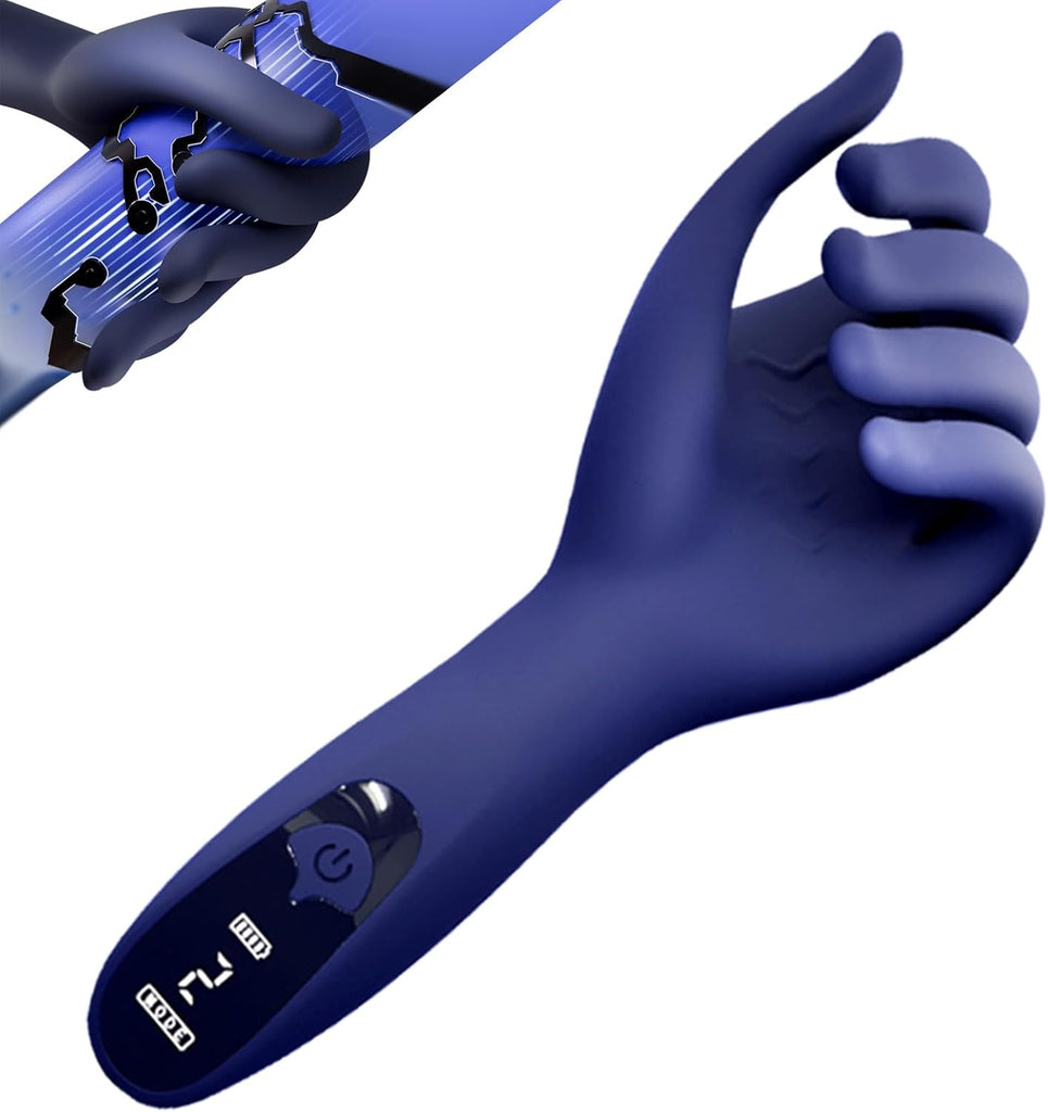 Sex Toýs Homme Masturbateurs Masculins - Sex Toys Vibromasseur Homme Masturbâteur Homme Mains Libres avec 9 Modes de Vibration