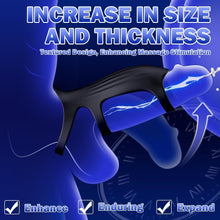 Charger l'image dans la galerie, anneau homme sex toys Gode Extenseur Anneau Vibrant Pénis Homme 10 Modes Vibration Jouet Sexualité Couple Penis Anneaux de pénis
