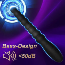 Charger l&#39;image dans la galerie, Perles anales vibrantes jouet pour hommes femmes couples vibrateur rechargeable étanche stimulateur de point G masseur de prostate masculin gode anal en silicone dégradé pour débutants
