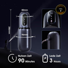 Charger l&#39;image dans la galerie, Masturbeuse Homme Mains Libres avec Ventouses, Masturbateurs Masculins électrique Sex Toys, 5 Rotations Télescopiques et 5 Modes d&#39;Aspiration, Vaginette Chatte de Poche Réaliste 3D Masturbateur Homme