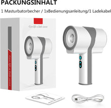 Charger l&#39;image dans la galerie, Masturbateur Électrique Coupe Masturbateur Électrique Pour Hommes, Masturbateur Automatique Avec 5 Types De Rotation Télescopique, 7 Types De Vibration, Masturbateur Avec Charge Rapide Magnétique