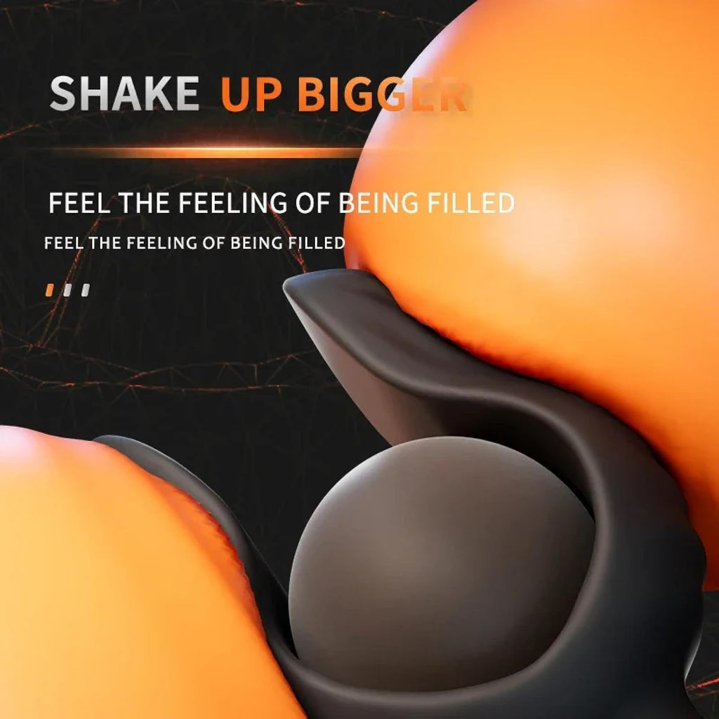 Plug anal anal Vibrateur Anal, Machine sexuelle, godemichet Anal gonflable, masturbateur, point G, jouets anaux, vibrations à 10 fréquences, jouets sexuels