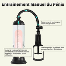 Charger l&#39;image dans la galerie, Améliorée Pompes à Pénis Sex Toys pour Homme - Pompe a Penisse Masturbeuse Homme avec Vaginette Silicone Pompe a Penis pour L&#39;agrandissement du Pénis Sextoyse Homme Sex Toyspour pour Couple Plaisir