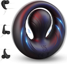 Charger l'image dans la galerie, Anneaux de Pénis Vibrant Sex Toýs Homme - Anneau Vibrant Pénis Homme avec Vibrateur Boule Réglable 360° Anneau Penien - Anneau Hommes Sextoyse Couple Plaisir 10 Mode Vibromasseurs Pour HommeCockring
