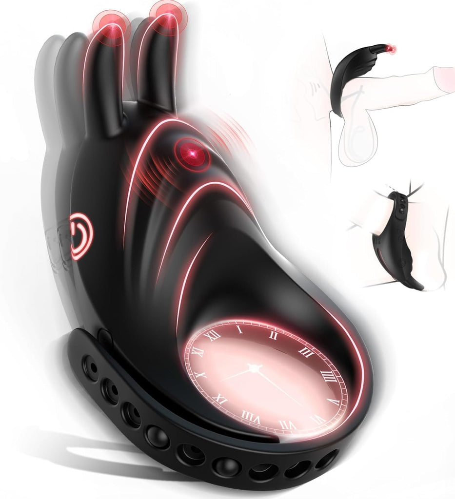 Sex Toys Anneau Penien - Anneau Homme Sextoyse Homme Sex et Rabbit, 7 Modes Sextoyse Couple Plaisir Anneaux de Pénis, Sextoy Anneau Vibrant Pénis Clitoridienne Sex Toyspour Pour Homme Sex Toýs Couple
