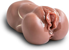 Charger l&#39;image dans la galerie, Masturbateur pour hommes - 2 en 1 Poche Chatte Grande avec Vagin 3D Clitoris Anal Poche Chatte Masturbateurs Double Canal Portable Érotique Sex Toy pour Hommes Solo