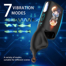 Charger l&#39;image dans la galerie, Vibromasseurs Homme, Automatique Masturbateurs Masculins avec 10 Vibrations, Sexes Plaisir Homme Réaliste, Stimulation du Pénis， Masturbateur Electrique, Jouet Sexuel